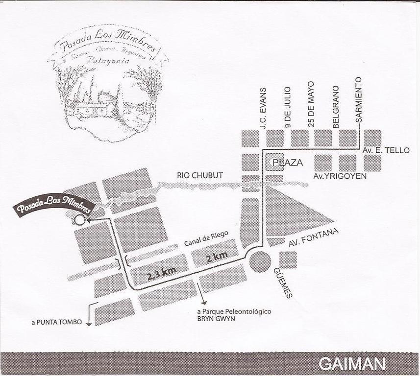 Posada Los Mimbres Gaiman Zewnętrze zdjęcie